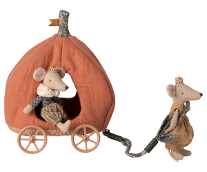 Pumpkin carriage. Mouse (New 2025)